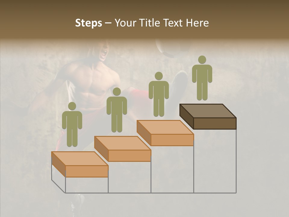 Hovel Scream Soccer PowerPoint Template