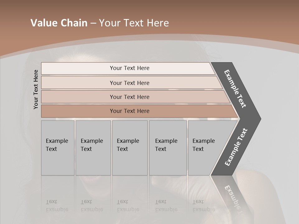 Hair Expression Gesture PowerPoint Template