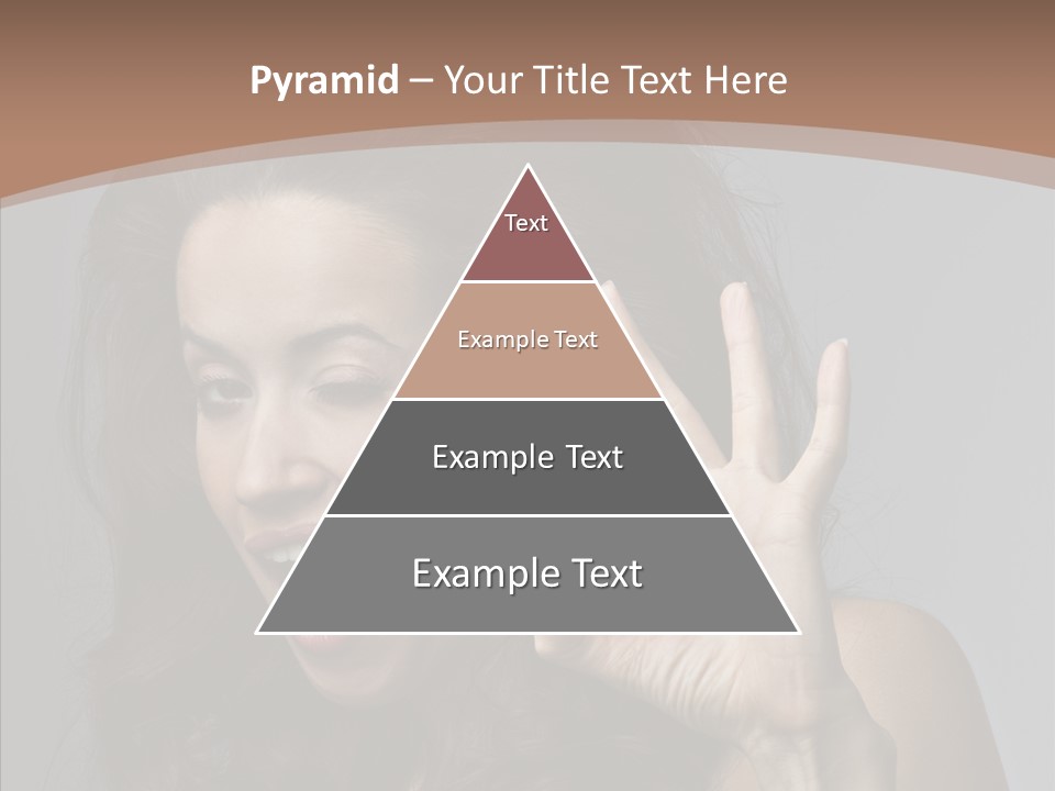 Hair Expression Gesture PowerPoint Template