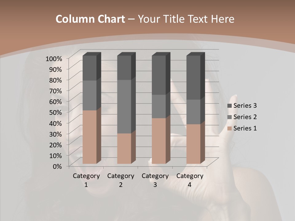 Hair Expression Gesture PowerPoint Template