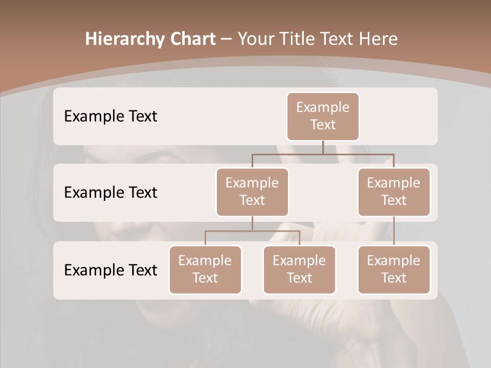 Hair Expression Gesture PowerPoint Template