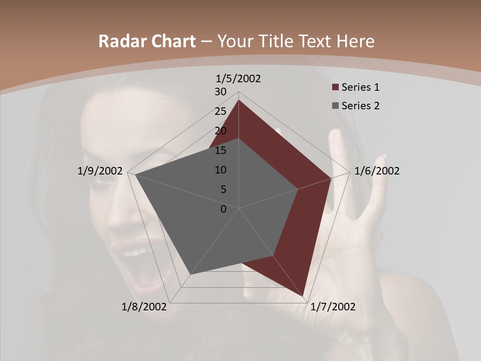 Hair Expression Gesture PowerPoint Template