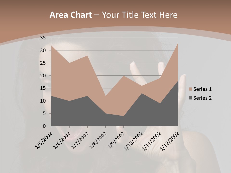 Hair Expression Gesture PowerPoint Template