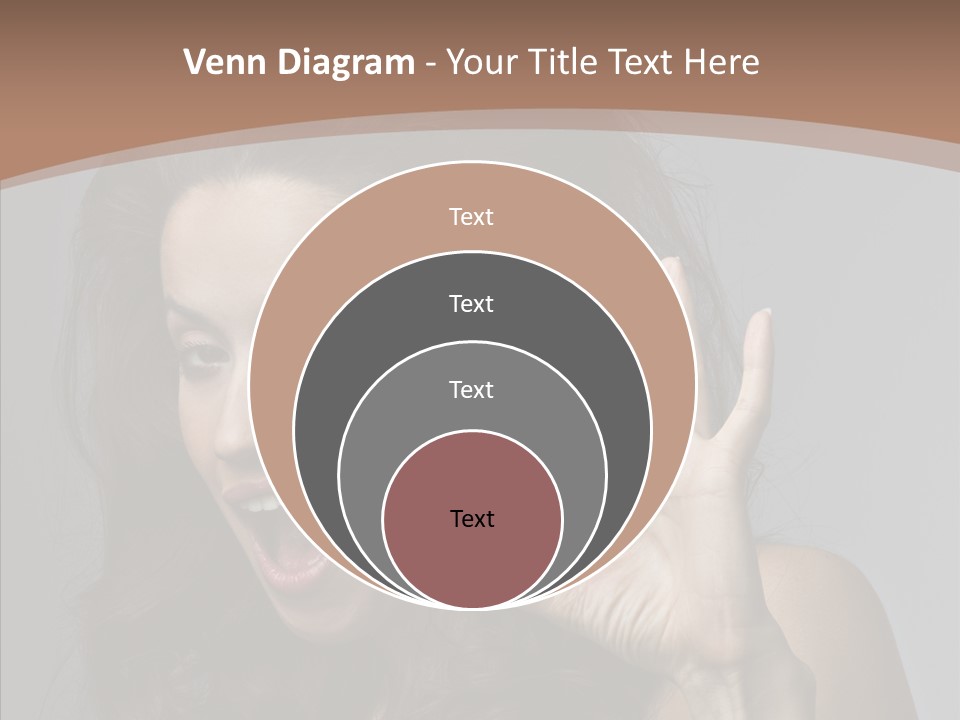 Hair Expression Gesture PowerPoint Template