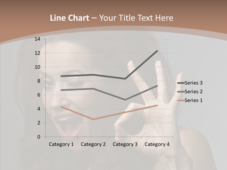 Hair Expression Gesture PowerPoint Template