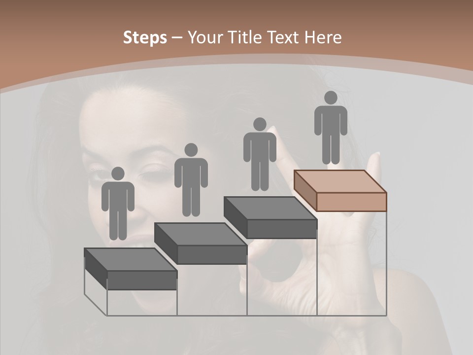 Hair Expression Gesture PowerPoint Template