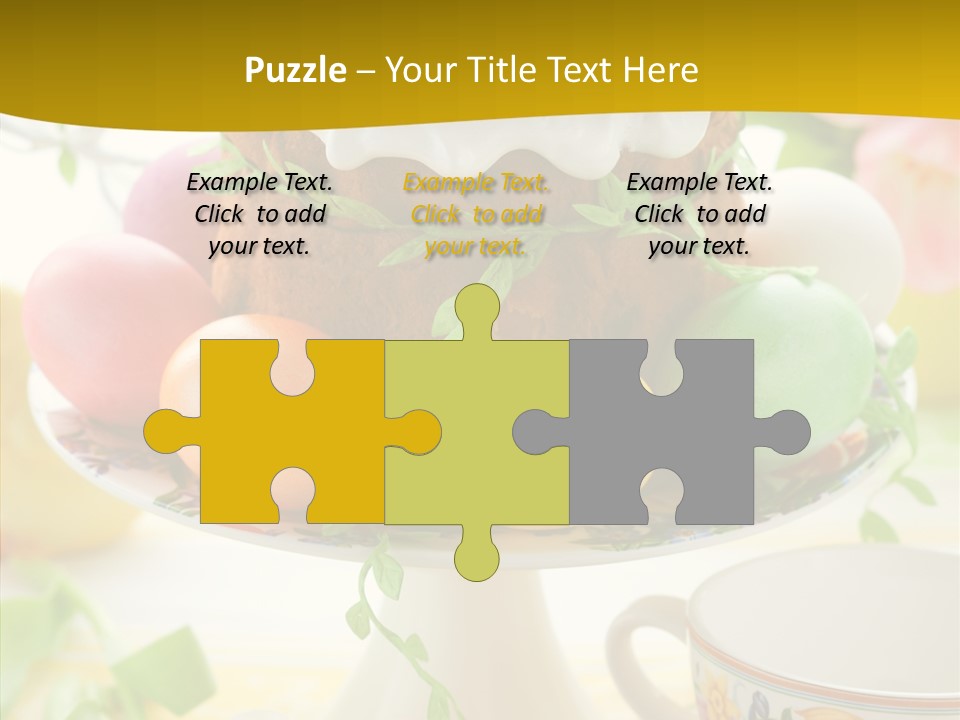 Food Arrangement Photography PowerPoint Template