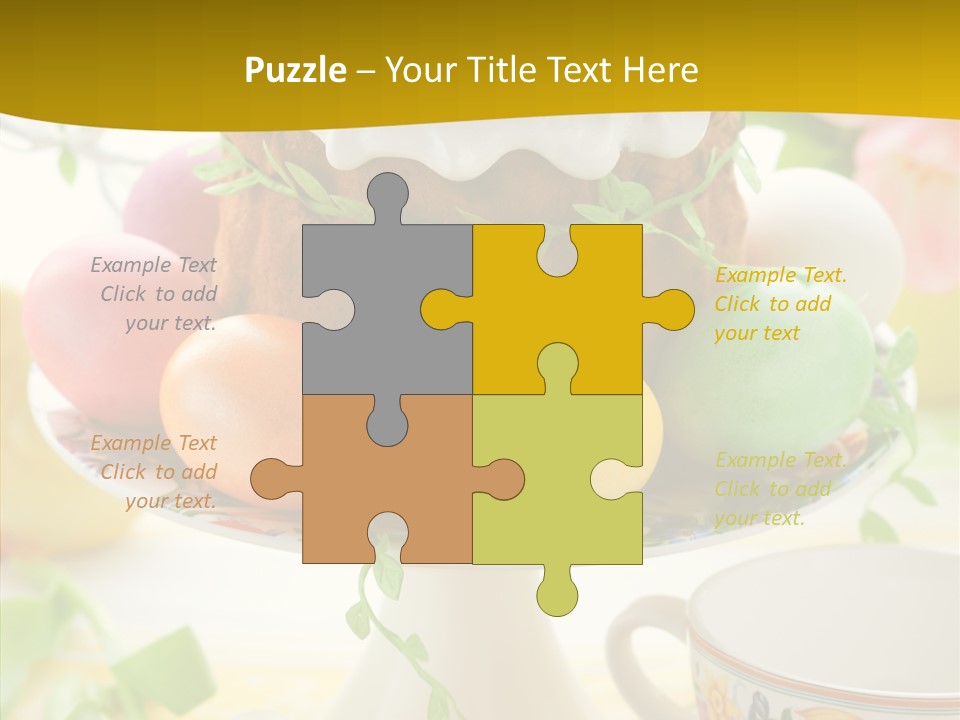 Food Arrangement Photography PowerPoint Template