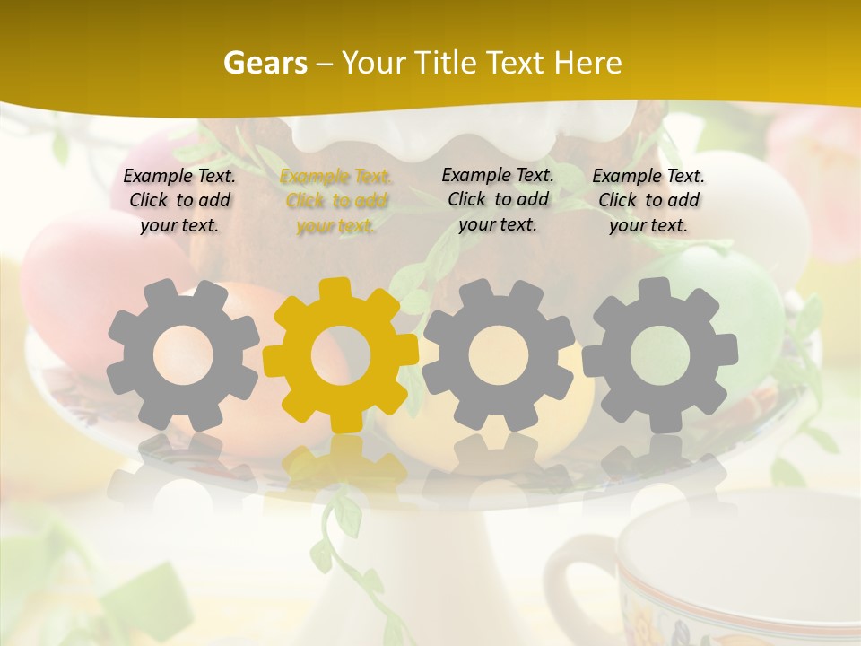 Food Arrangement Photography PowerPoint Template