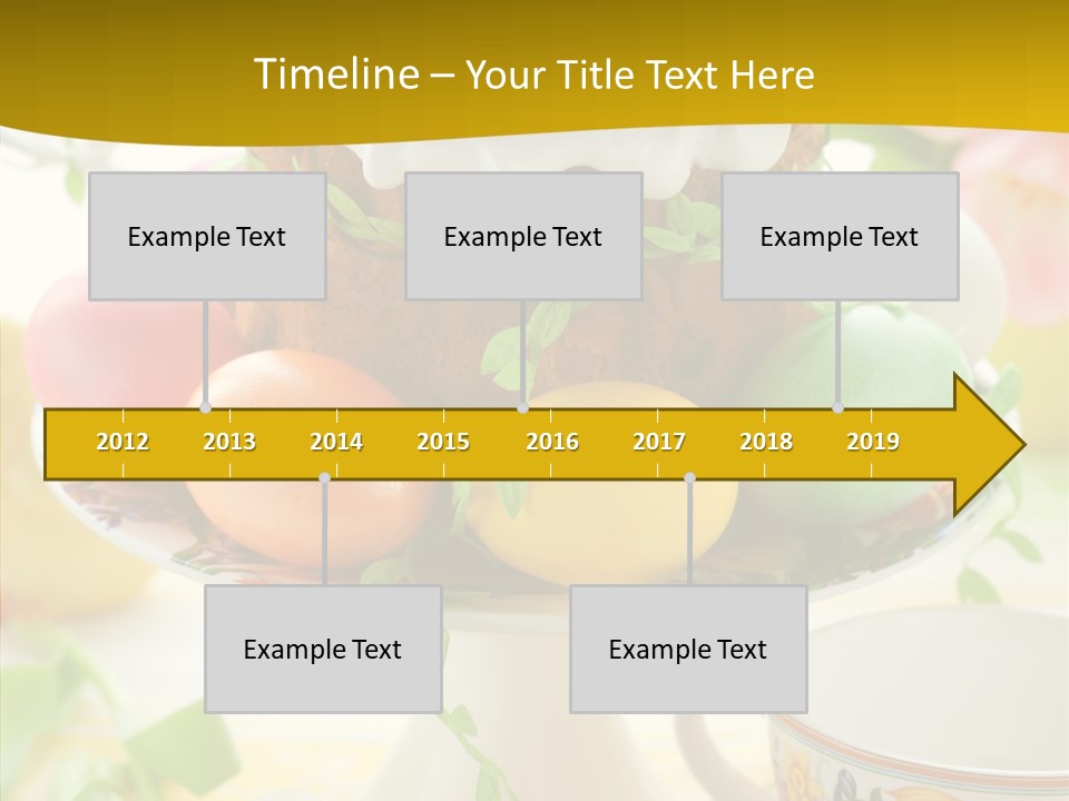 Food Arrangement Photography PowerPoint Template