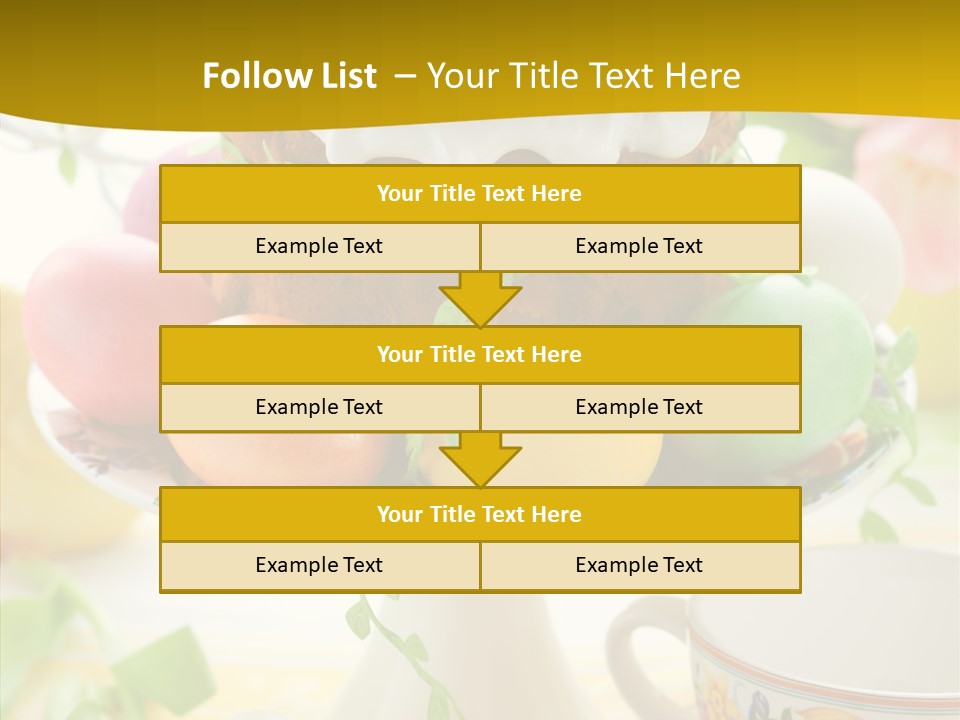 Food Arrangement Photography PowerPoint Template