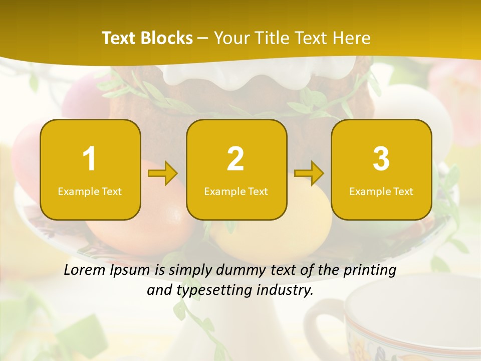 Food Arrangement Photography PowerPoint Template