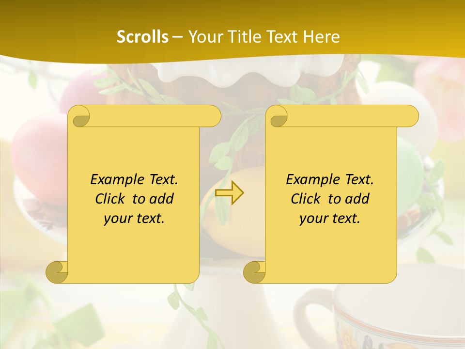 Food Arrangement Photography PowerPoint Template