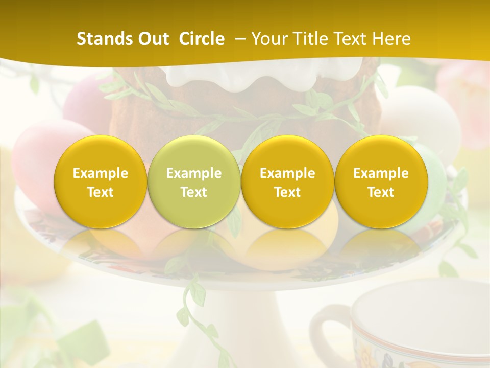 Food Arrangement Photography PowerPoint Template
