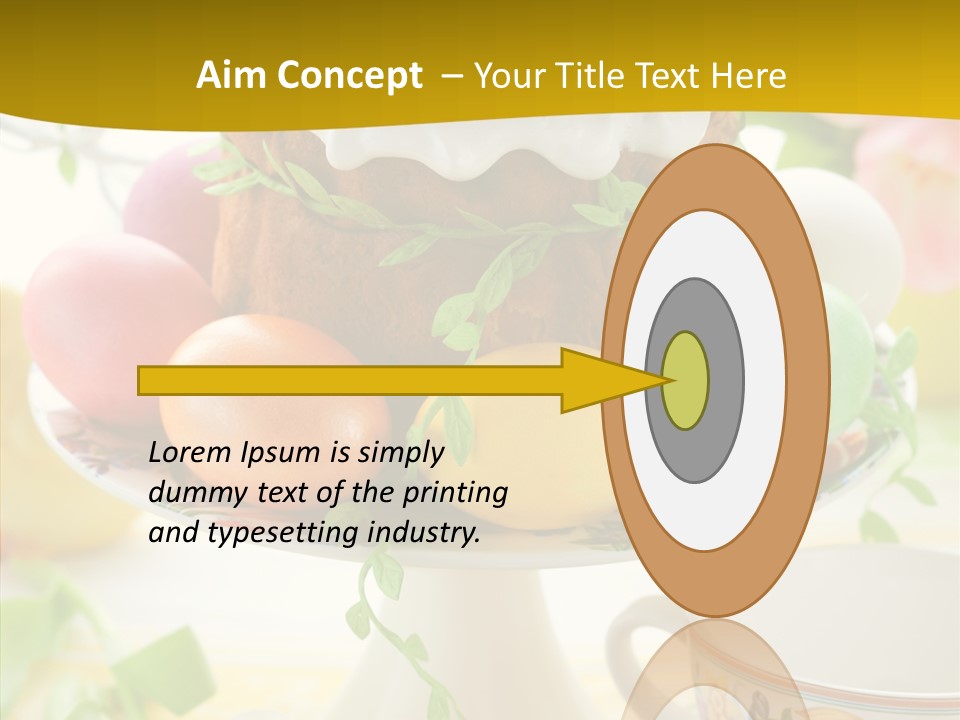 Food Arrangement Photography PowerPoint Template