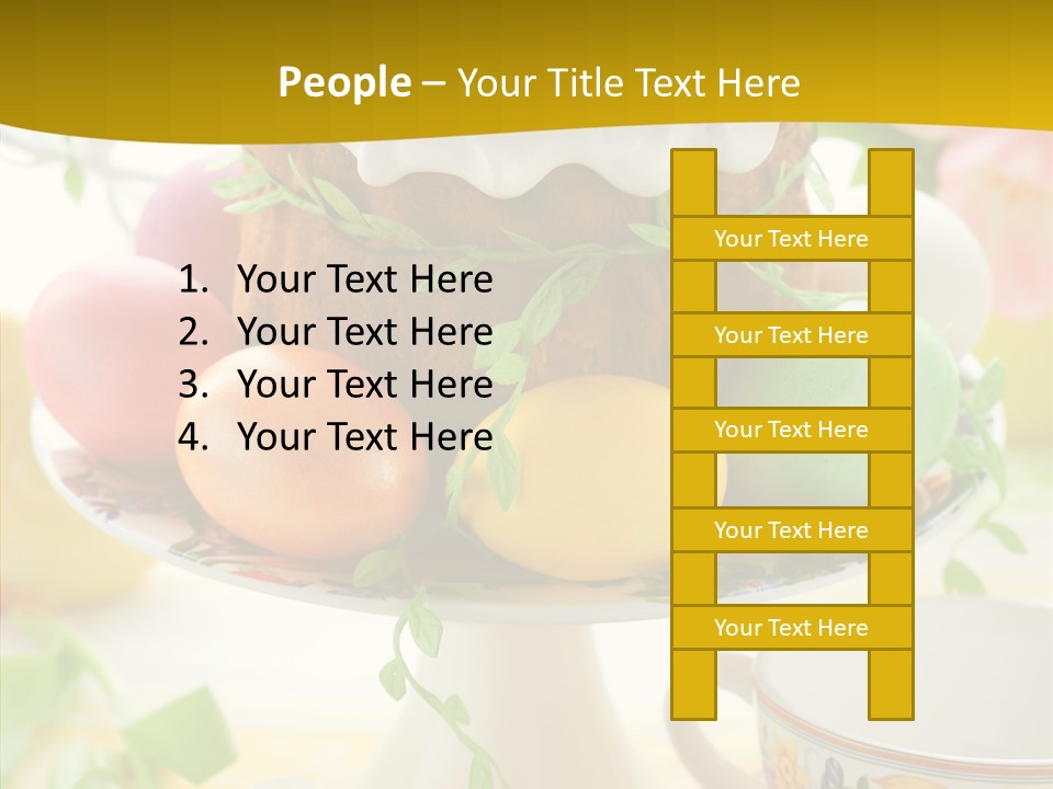 Food Arrangement Photography PowerPoint Template