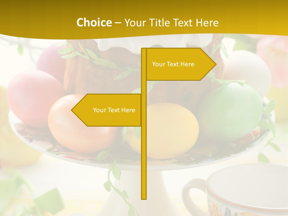 Food Arrangement Photography PowerPoint Template