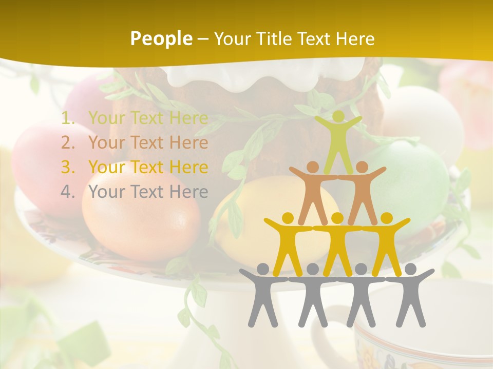 Food Arrangement Photography PowerPoint Template