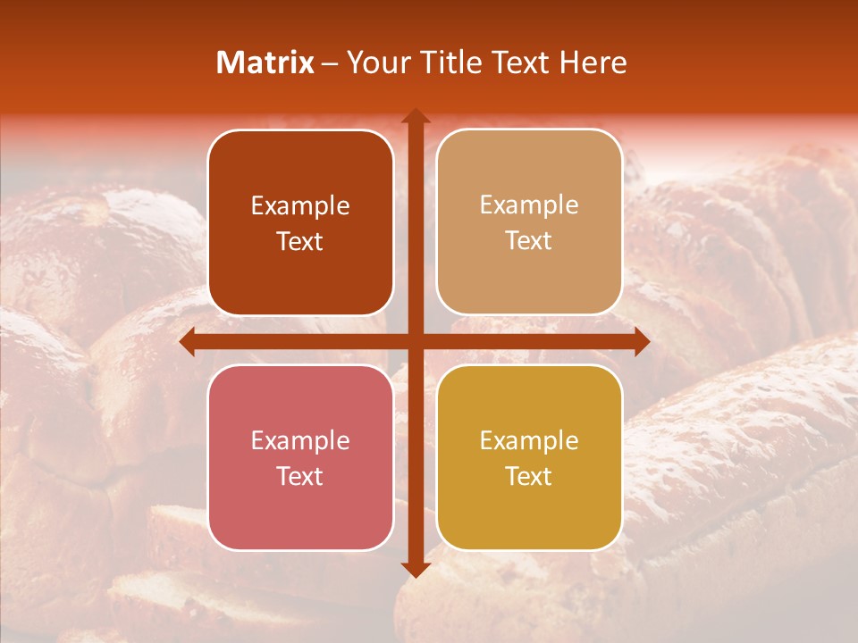 Organic Backgrounds Pastry PowerPoint Template