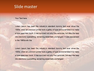 Organic Backgrounds Pastry PowerPoint Template