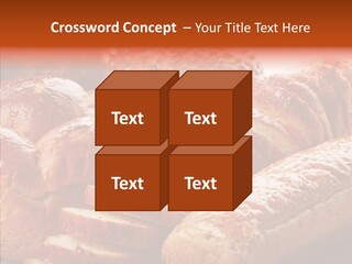 Organic Backgrounds Pastry PowerPoint Template