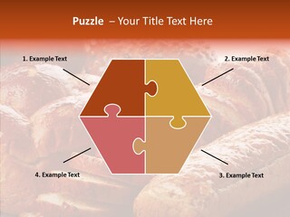 Organic Backgrounds Pastry PowerPoint Template