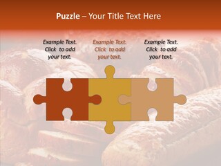 Organic Backgrounds Pastry PowerPoint Template