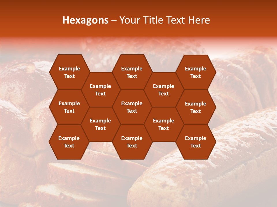 Organic Backgrounds Pastry PowerPoint Template