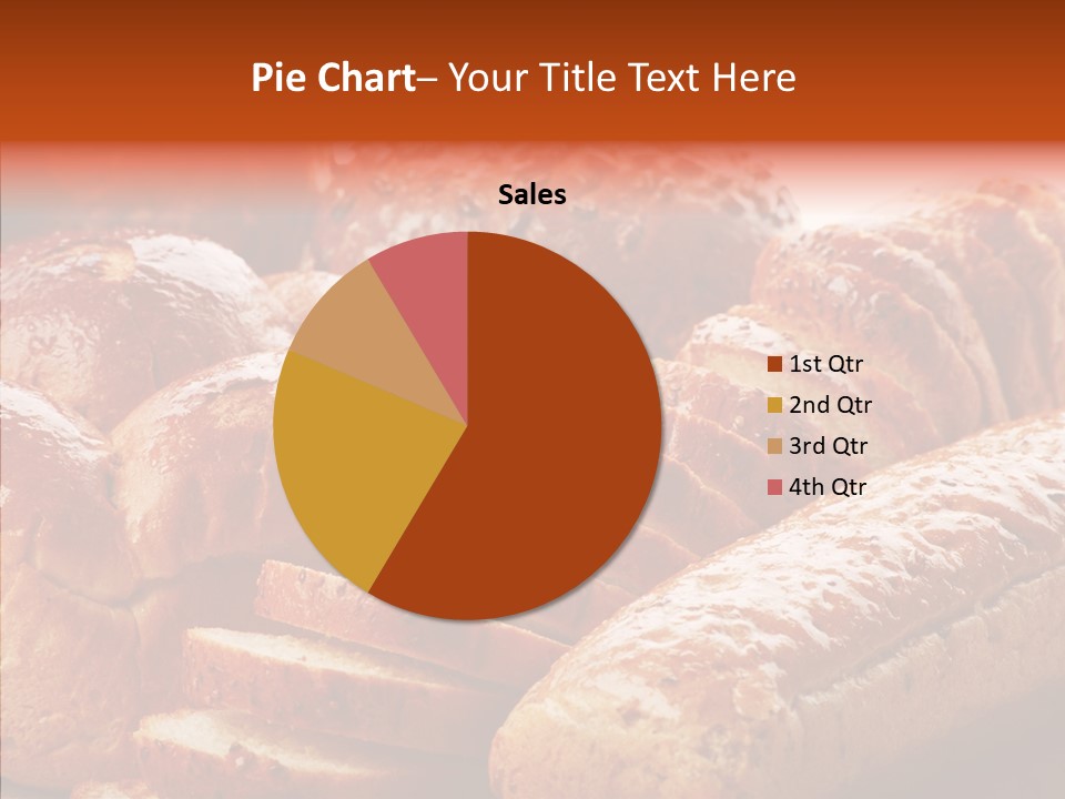 Organic Backgrounds Pastry PowerPoint Template