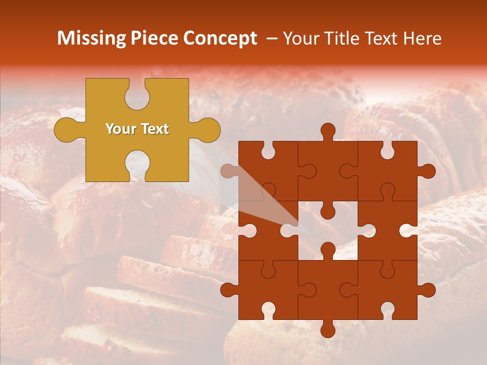 Organic Backgrounds Pastry PowerPoint Template