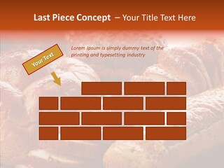 Organic Backgrounds Pastry PowerPoint Template