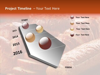 Organic Backgrounds Pastry PowerPoint Template