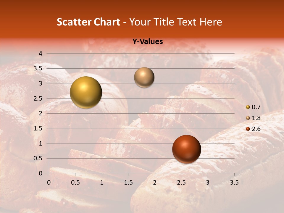 Organic Backgrounds Pastry PowerPoint Template