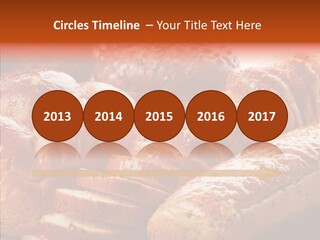 Organic Backgrounds Pastry PowerPoint Template