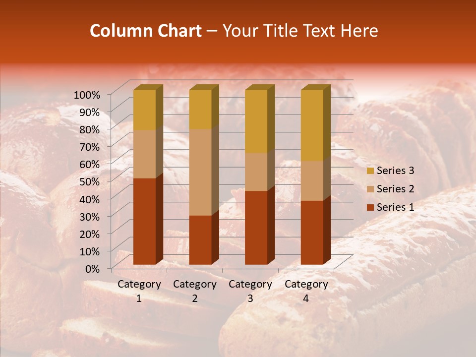 Organic Backgrounds Pastry PowerPoint Template
