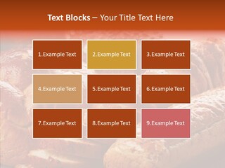 Organic Backgrounds Pastry PowerPoint Template