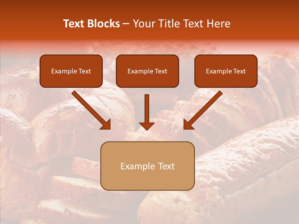 Organic Backgrounds Pastry PowerPoint Template