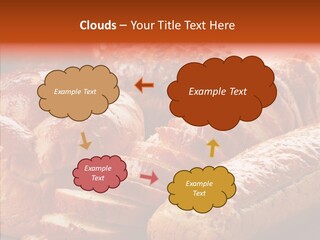 Organic Backgrounds Pastry PowerPoint Template
