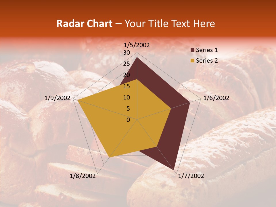 Organic Backgrounds Pastry PowerPoint Template