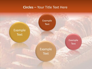 Organic Backgrounds Pastry PowerPoint Template