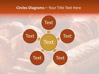 Organic Backgrounds Pastry PowerPoint Template