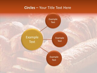 Organic Backgrounds Pastry PowerPoint Template