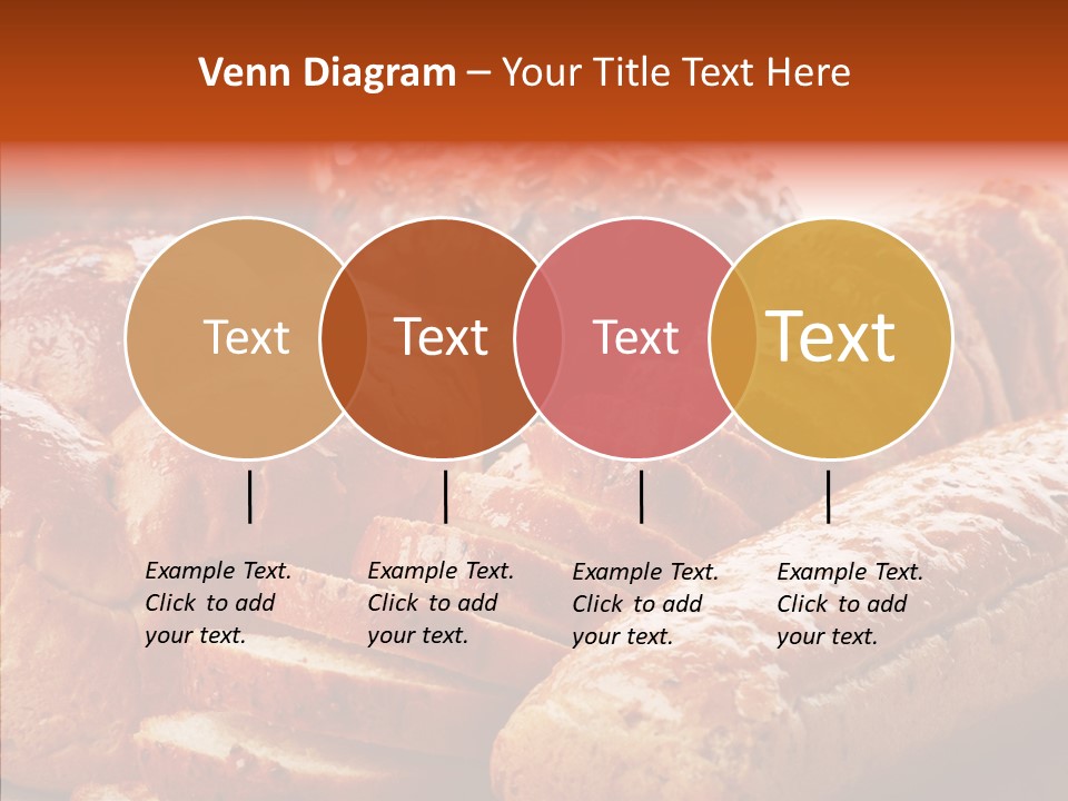 Organic Backgrounds Pastry PowerPoint Template
