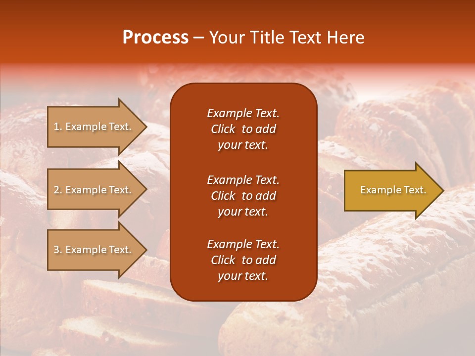 Organic Backgrounds Pastry PowerPoint Template