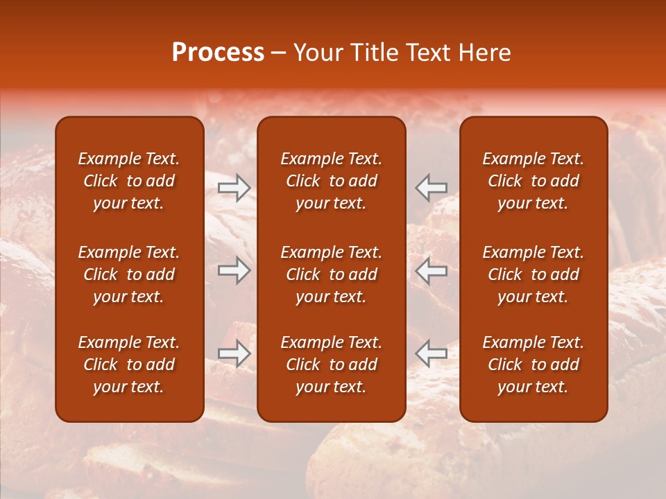 Organic Backgrounds Pastry PowerPoint Template