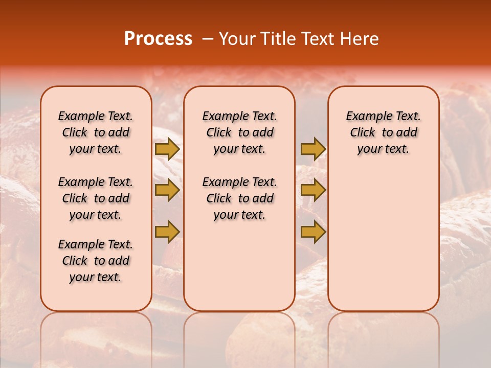 Organic Backgrounds Pastry PowerPoint Template