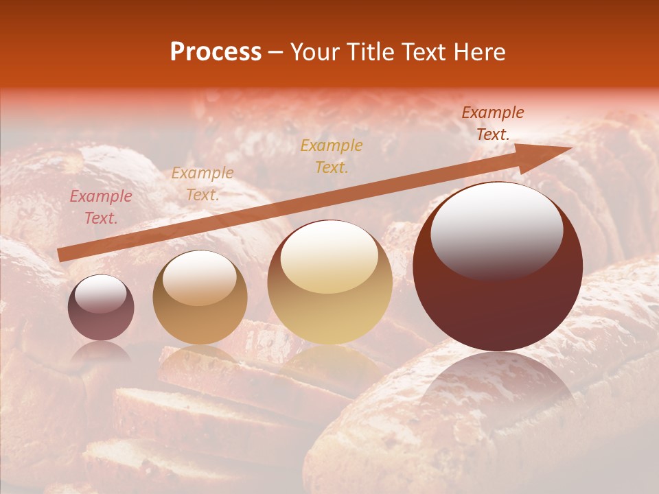 Organic Backgrounds Pastry PowerPoint Template