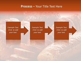 Organic Backgrounds Pastry PowerPoint Template