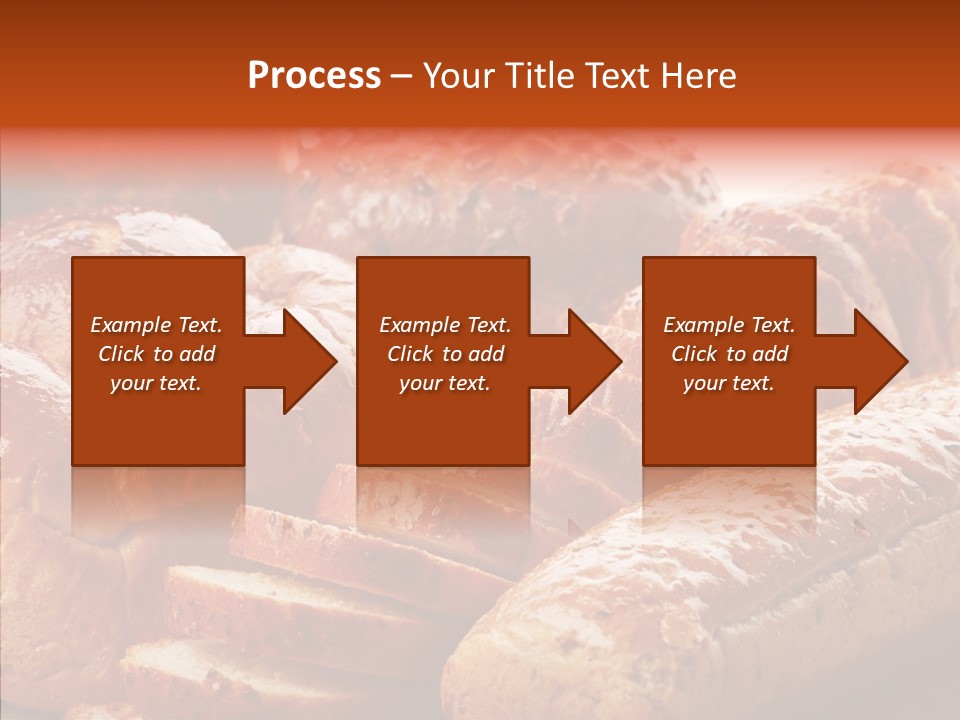 Organic Backgrounds Pastry PowerPoint Template