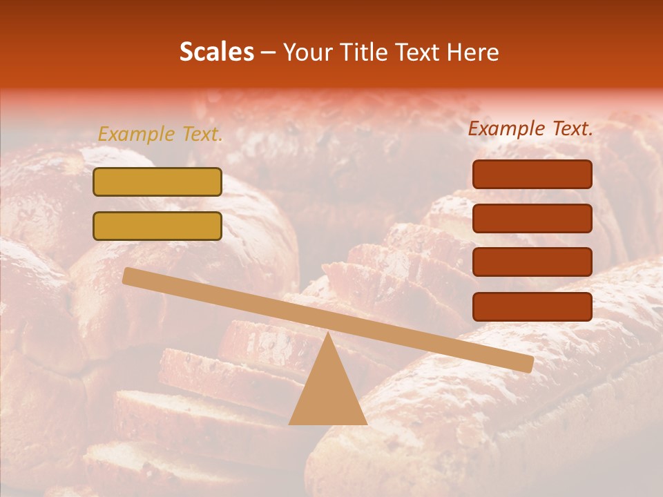 Organic Backgrounds Pastry PowerPoint Template